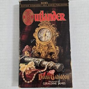 Vintage 1994 Outlander Diana Gabaldon 4 Audio Cassette Tape Set Geraldine James